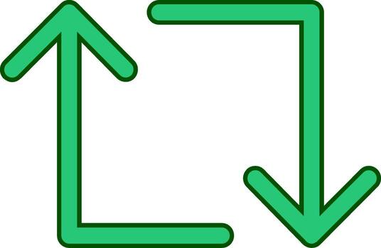 icono de vector de bucle