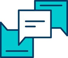 Speech Bubbles Vector Icon