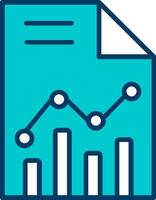 Stats paper Vector Icon