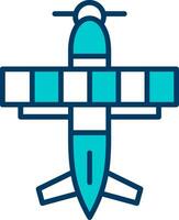 Biplane Vector Icon