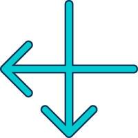 Intersect Vector Icon