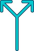 Split Vector Icon