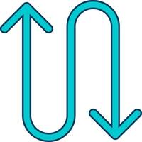 Zigzag Vector Icon