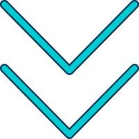 Chervon Vector Icon
