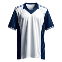 ai genererad sport jersey uniformer, isolerat på transparent bakgrund. png