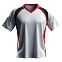 AI generated Sport jersey uniforms, isolated on transparent background. png