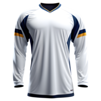 AI generated Sport jersey uniforms, isolated on transparent background. png