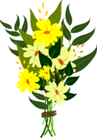 blommor hand bukett för bröllop och valentine gåva png