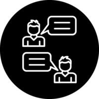 Conversation Vector Icon