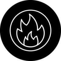 Flammable Vector Icon