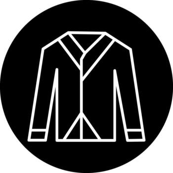 Bathrobe Vector Icon