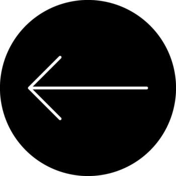 Left Arrow Vector Icon