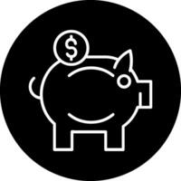 Piggy Bank Vector Icon