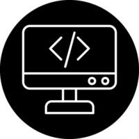 icono de vector de desarrollo web