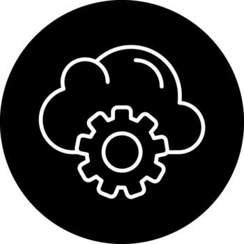 Cloud Computing Vector Icon