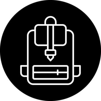 Backpack Vector Icon