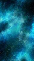 Vertical Video - Blue Nebula CG Animation