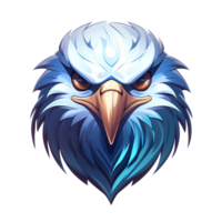 AI generated cute eagle art illustrations for stickers, tshirt design, poster etc png