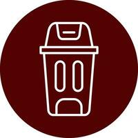 Trash Can Vector Icon