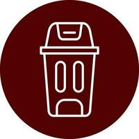 Trash Can Vector Icon