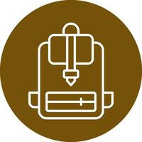 Backpack Vector Icon