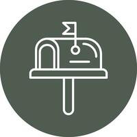 Mailbox Vector Icon