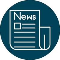 News Paper Vector Icon