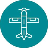 Monoplane Vector Icon