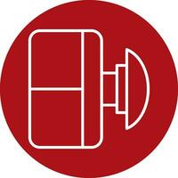 Emergency Button Vector Icon