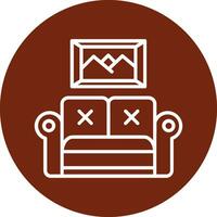 Sofa Vector Icon