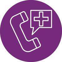 Emergency Call Vector Icon