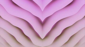 Abstract floral pattern with layers of petals. Design. Beautiful bending shape of many petals. photo