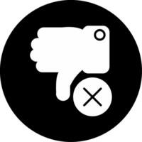 Dislike Vector Icon