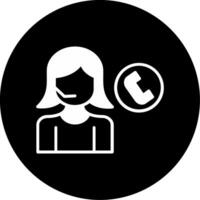 Call Center Agent Vector Icon