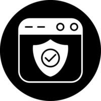 Web Security Vector Icon