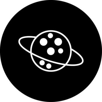 icono de vector de planeta