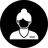 Lady Doctor Vector Icon