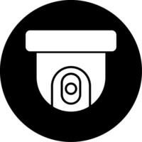 icono de vector de cámara de seguridad