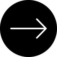 Right Arrow Vector Icon