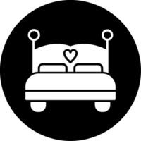 Double Bed Vector Icon