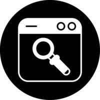 Search Engine Vector Icon