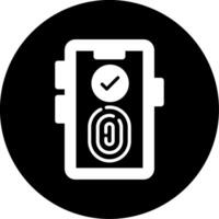 Fingerprint Vector Icon