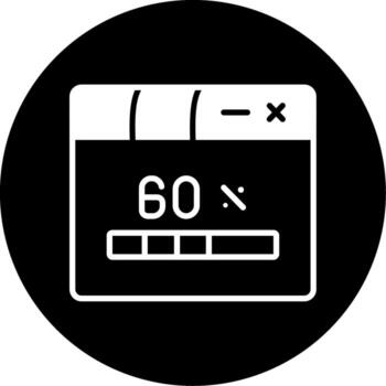 icono de vector de carga