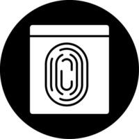 Fingerprint Vector Icon
