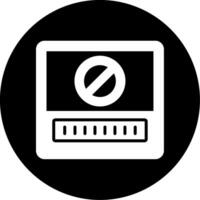 Stop Vector Icon