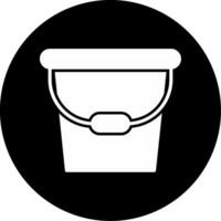 Water Bucket Vector Icon