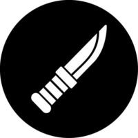 icono de vector de cuchillo