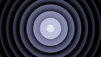 3d rings move with hypnotic effect. Design. Centralized rings are moving slowly. 3D rings move hypnotically in center photo