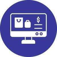 Online Shopping Vector Icon