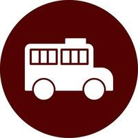 Prison Bus Vector Icon